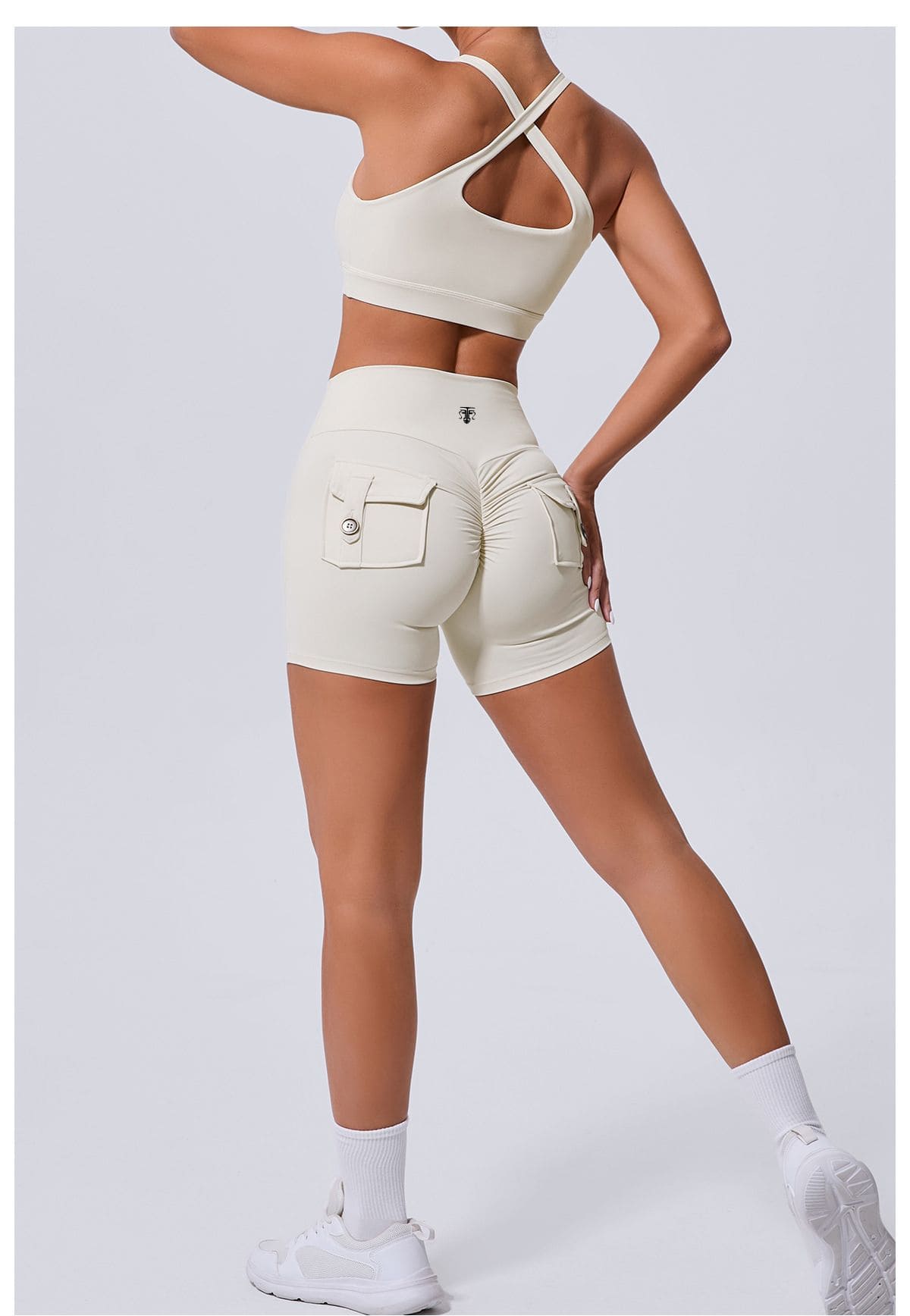 Conjunto Deportivo Pocket Sculpt Fit (Top + Short) - Imagen de 3
