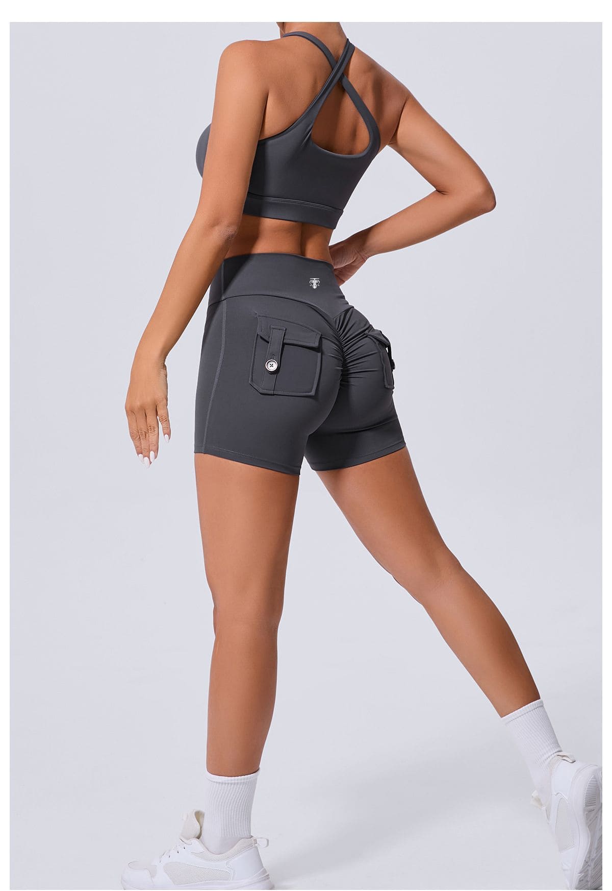 Conjunto Deportivo Pocket Sculpt Fit (Top + Short) - Imagen de 11