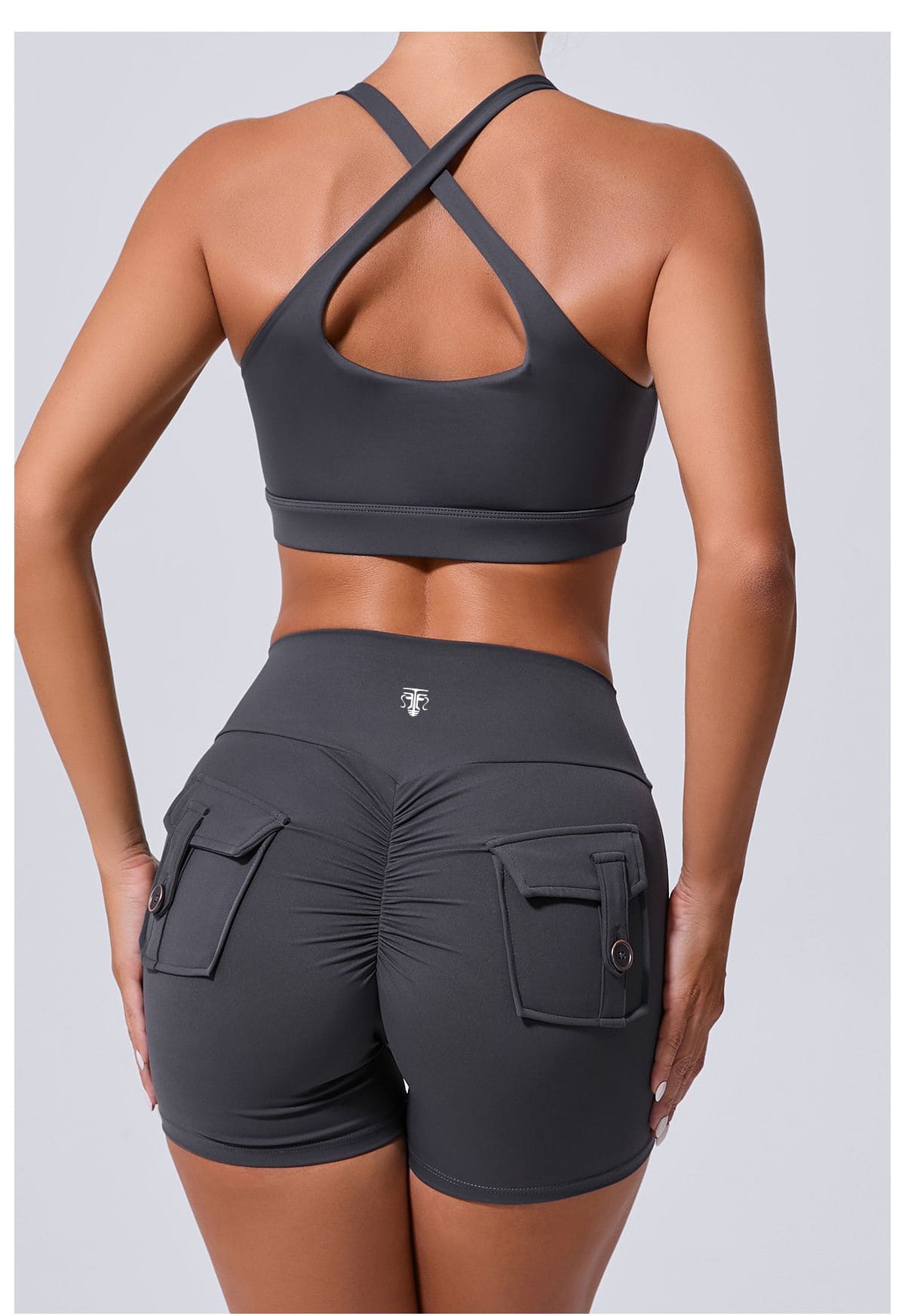 Conjunto Deportivo Pocket Sculpt Fit (Top + Short) - Imagen de 10