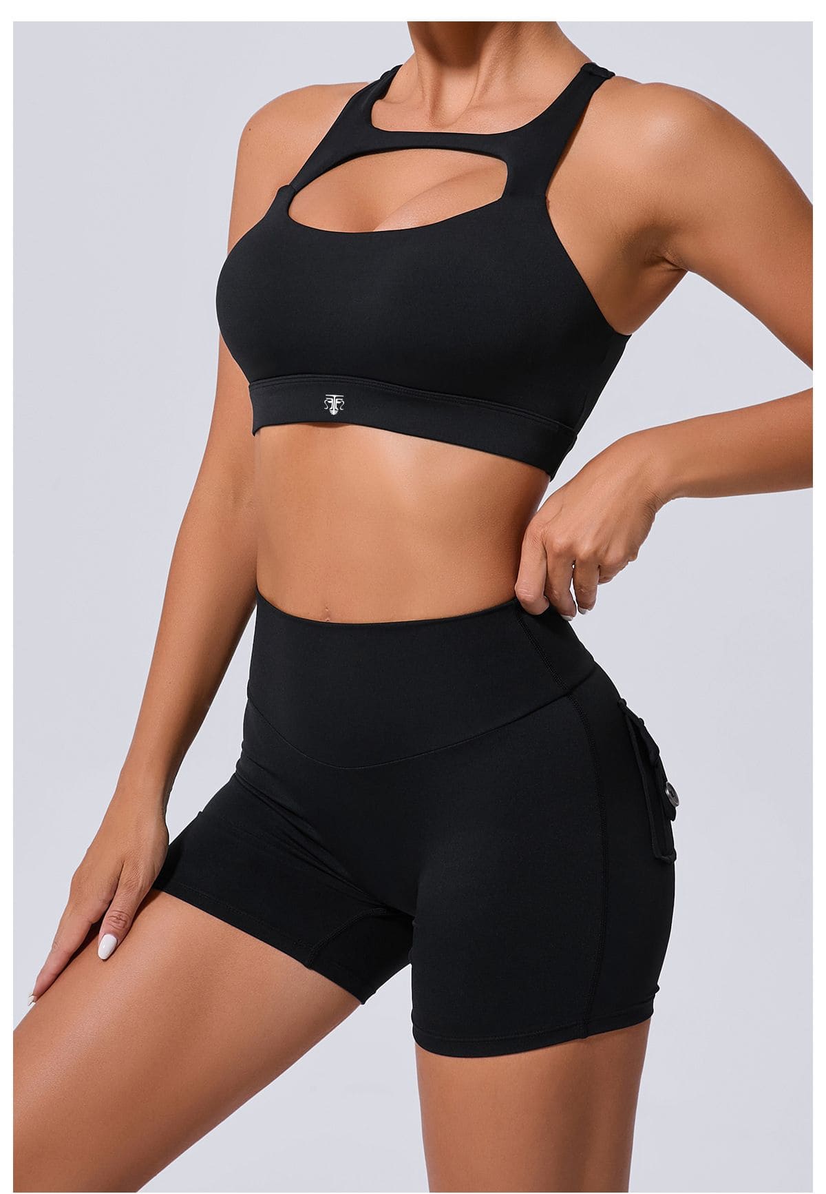 Conjunto Deportivo Pocket Sculpt Fit (Top + Short) - Imagen de 4
