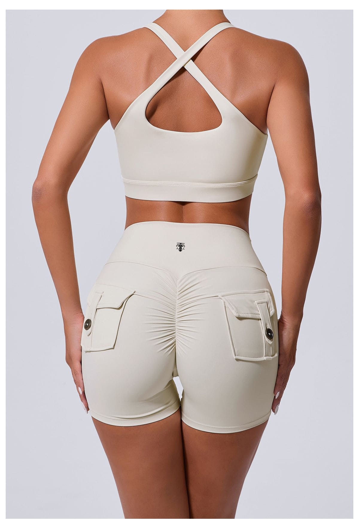 Conjunto Deportivo Pocket Sculpt Fit (Top + Short) - Imagen de 2