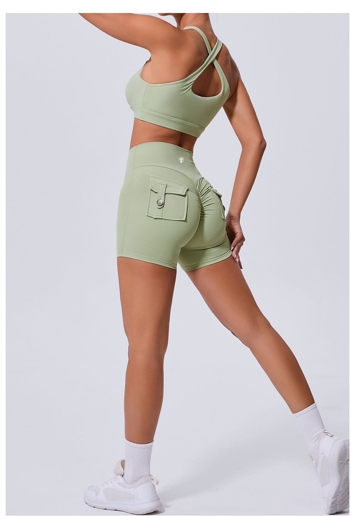 Conjunto Deportivo Pocket Sculpt Fit (Top + Short) - Imagen de 8