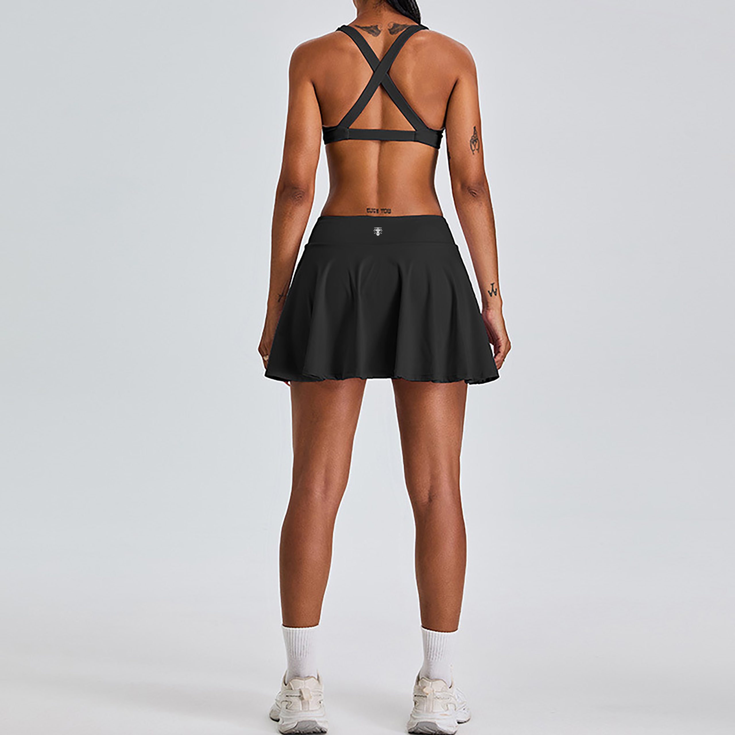 Conjunto Deportivo Cross Back Active (Top + Falda Short) - Imagen de 4