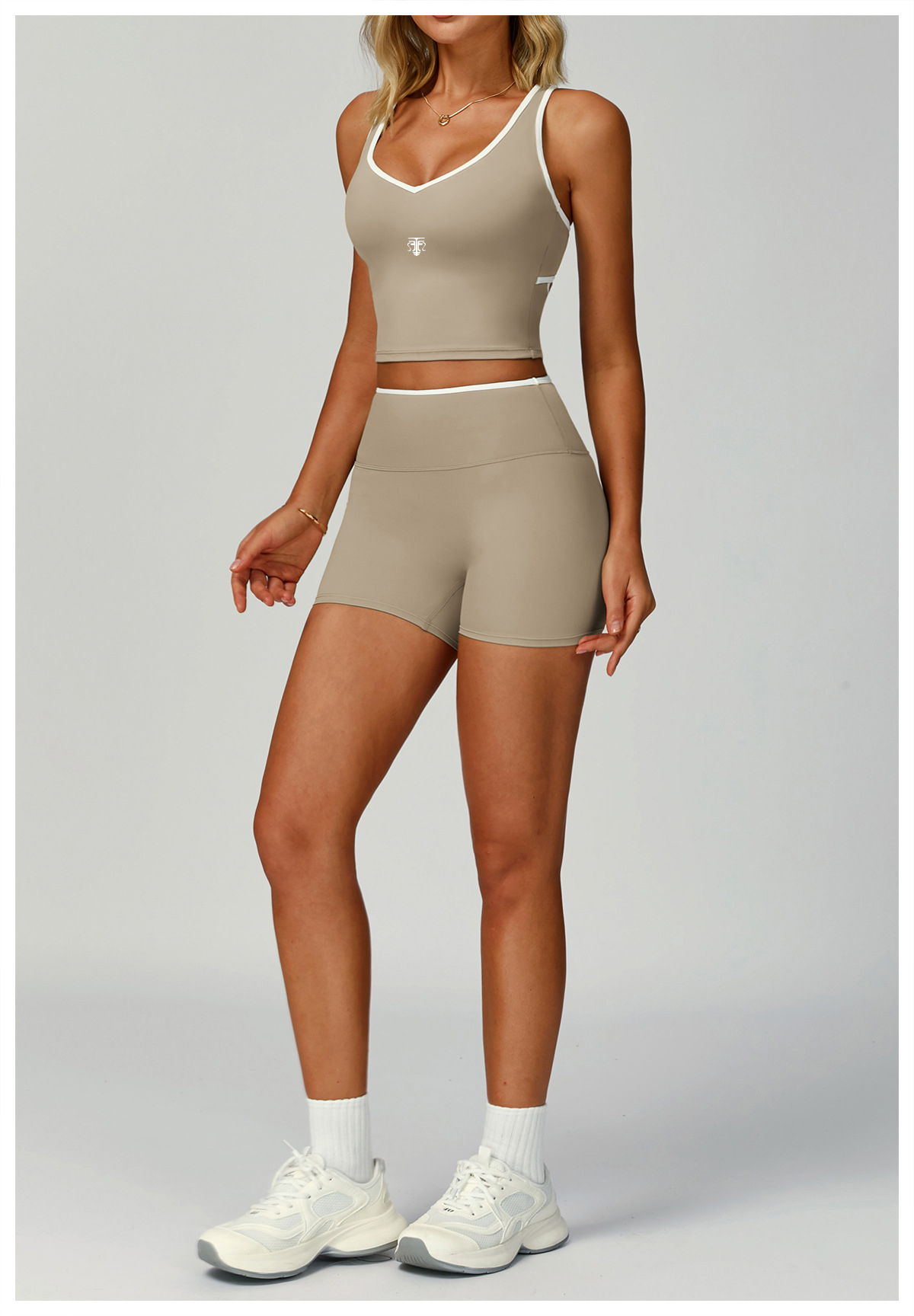 Conjunto Deportivo Soft Active Fit (Top + Short) - Imagen de 4