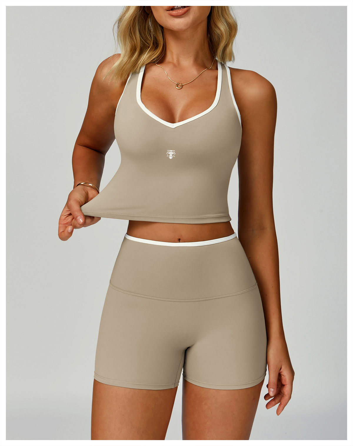 Conjunto Deportivo Soft Active Fit (Top + Short) - Imagen de 3