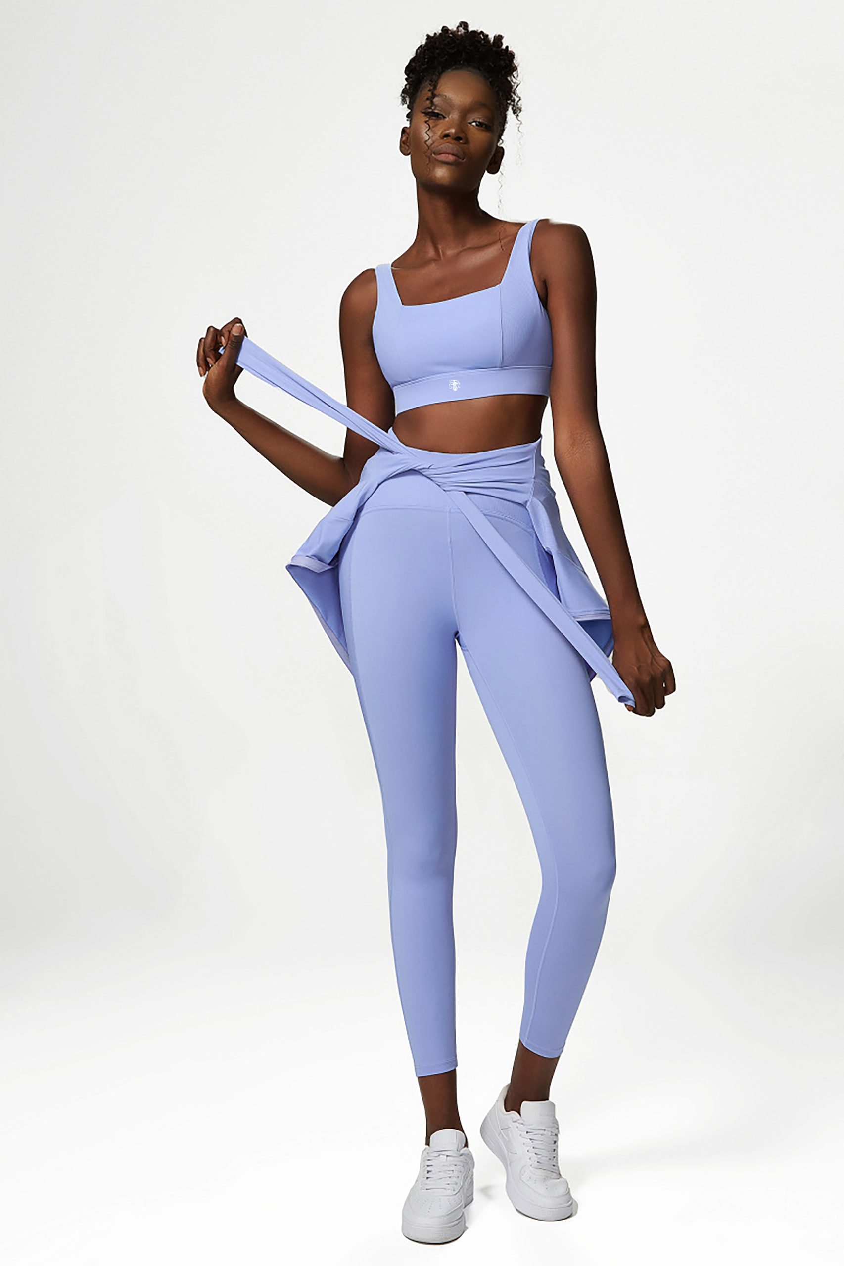 Conjunto Deportivo Power Fit 3 Piezas (Chaqueta + Top + Leggings) - Imagen de 3